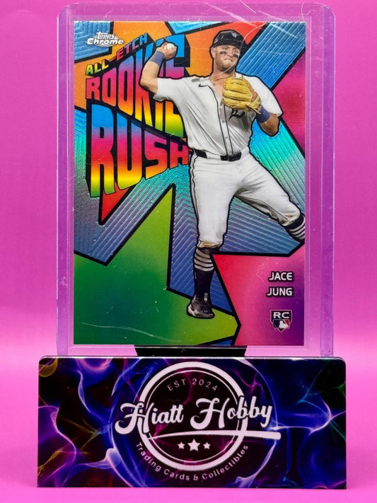 2025 Topps Chrome - Jace Jung #CERR-4 - All-Etch Rookie Rush (RC)
