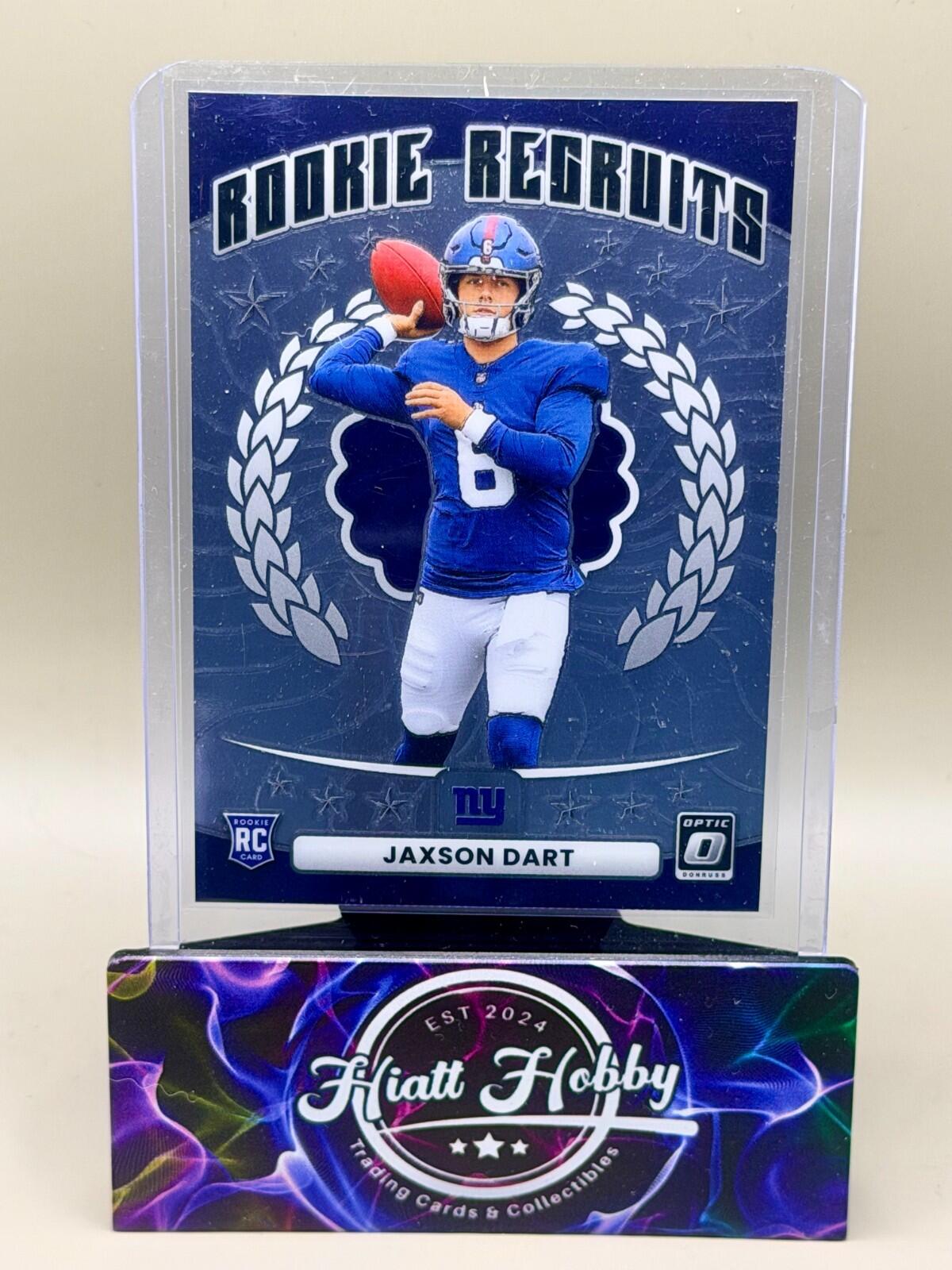 2025 Panini Donruss Optic - #2 Jaxson Dart - Rookie Recruits (RC)