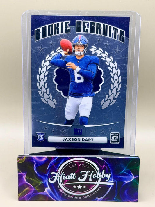 2025 Panini Donruss Optic - #2 Jaxson Dart - Rookie Recruits (RC)