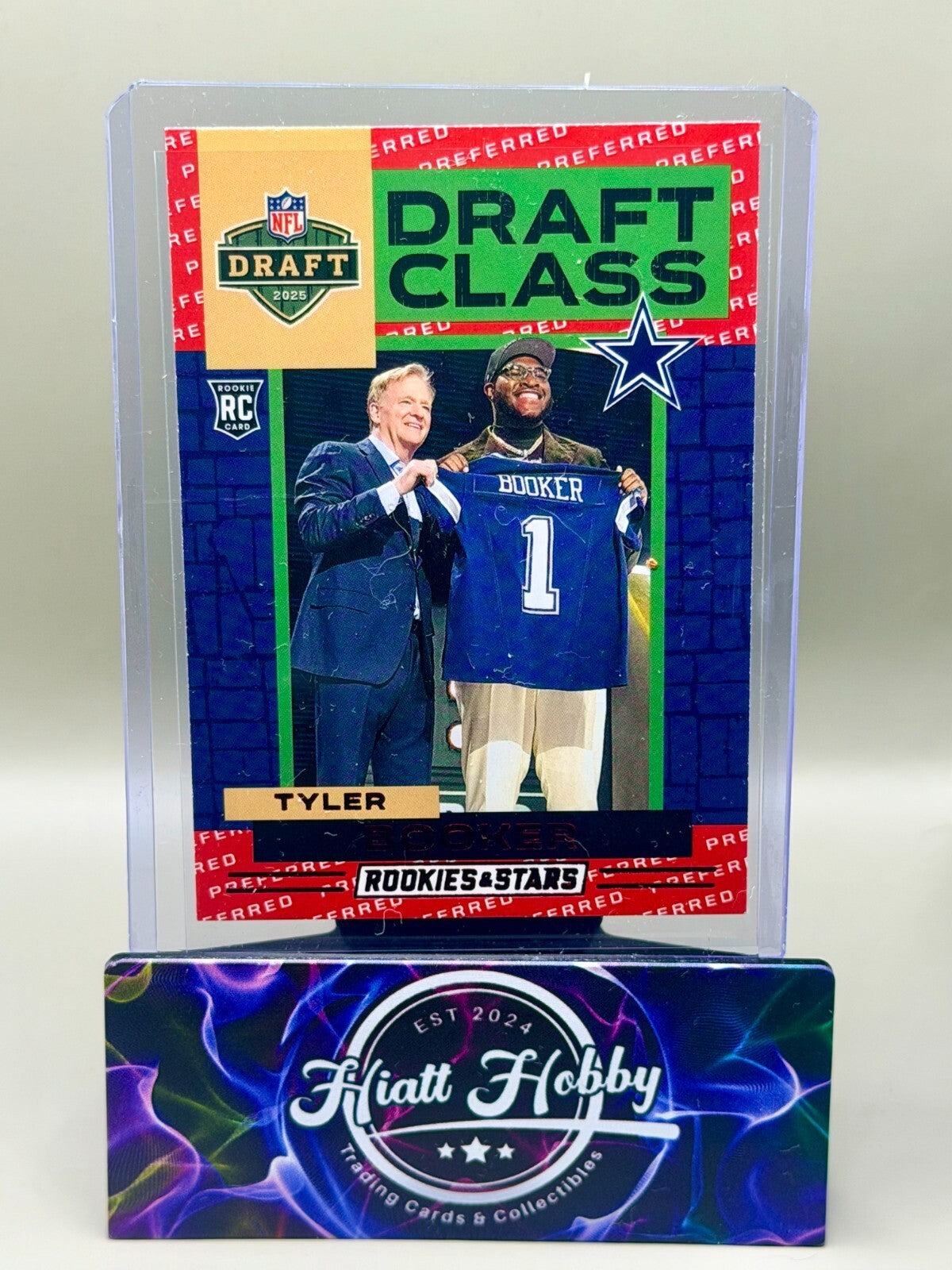 2025 Panini Rookies and Stars - #1 Tyler Booker - Draft Class - Preferred (RC)