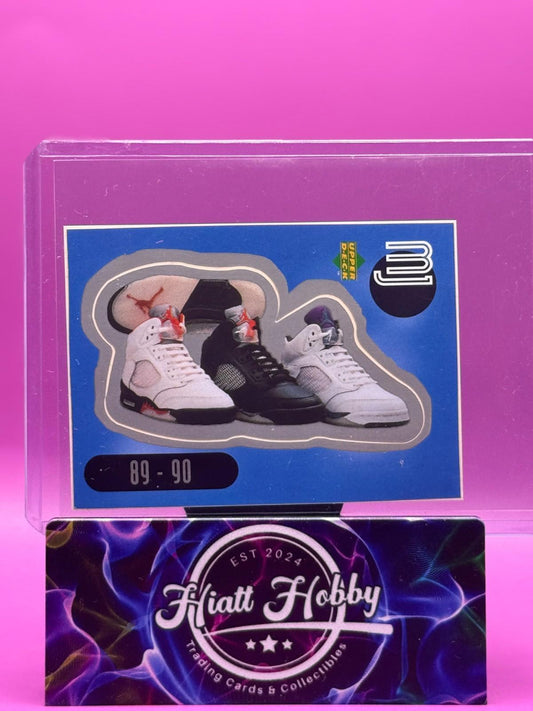 1998 Upper Deck MJ Shoes Sticker