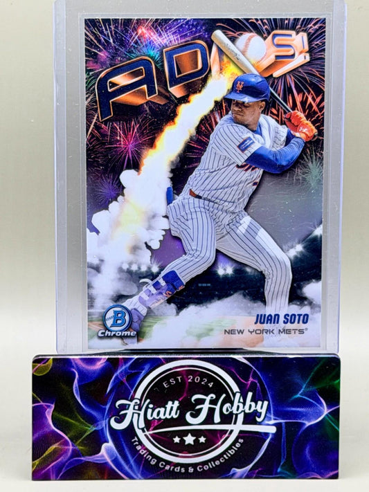 2025 Bowman Chrome - Juan Soto #AD-6 - Adios