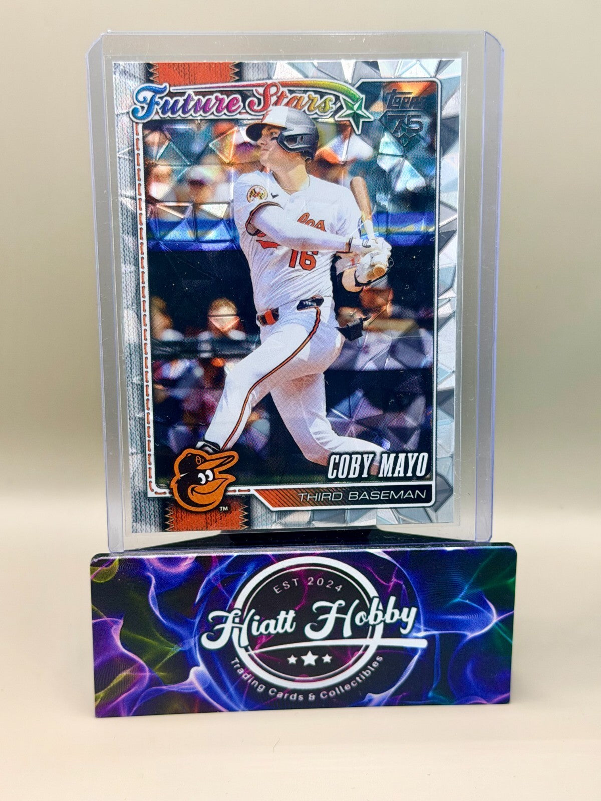 2026 Topps Series 1 - #72 Coby Mayo - Diamante Foil\