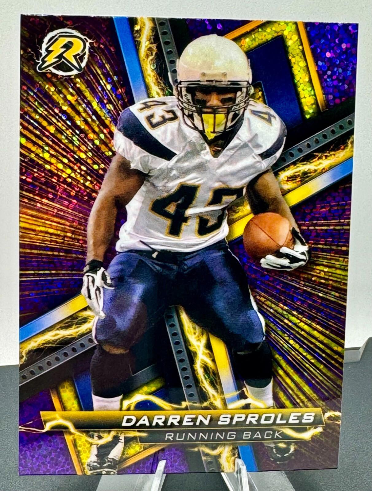 2023 Topps Composite - Purple/Yellow Static Refractor - Darren Sproles #77
