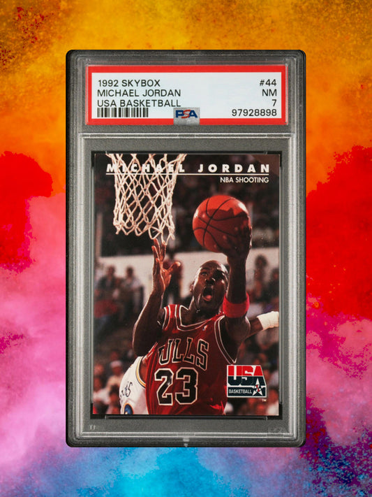 1992 Skybox USA - #44 Michael Jordan PSA 7