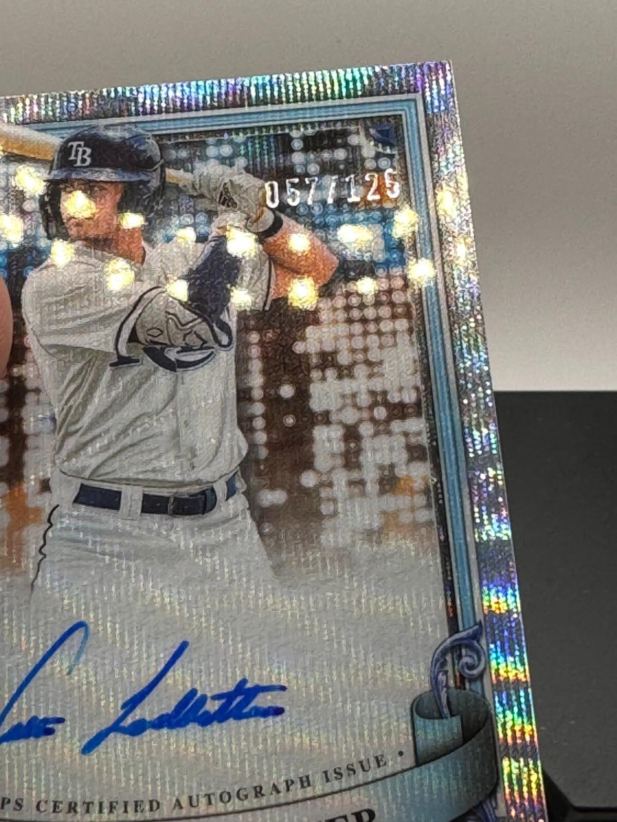 2024 Bowman Sterling - Colton Ledbetter #PA-CL - Wave Refractor /125 Auto