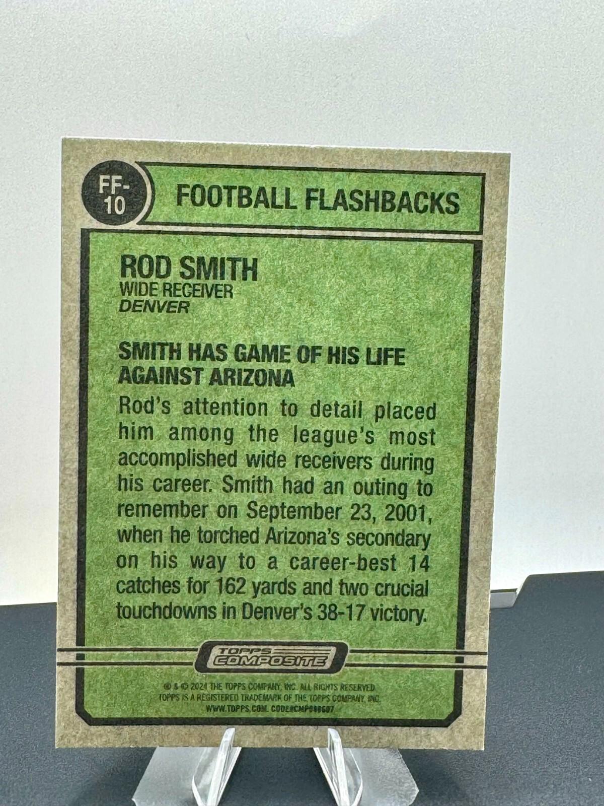 2024 Topps Composite Football Football Flashbacks Inserts - LOT of 5