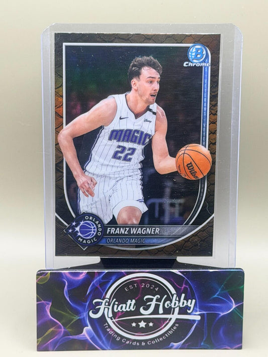 2025-26 Bowman Chrome Basketball - #BCV-95 Franz Wagner - Reptilian Refractor