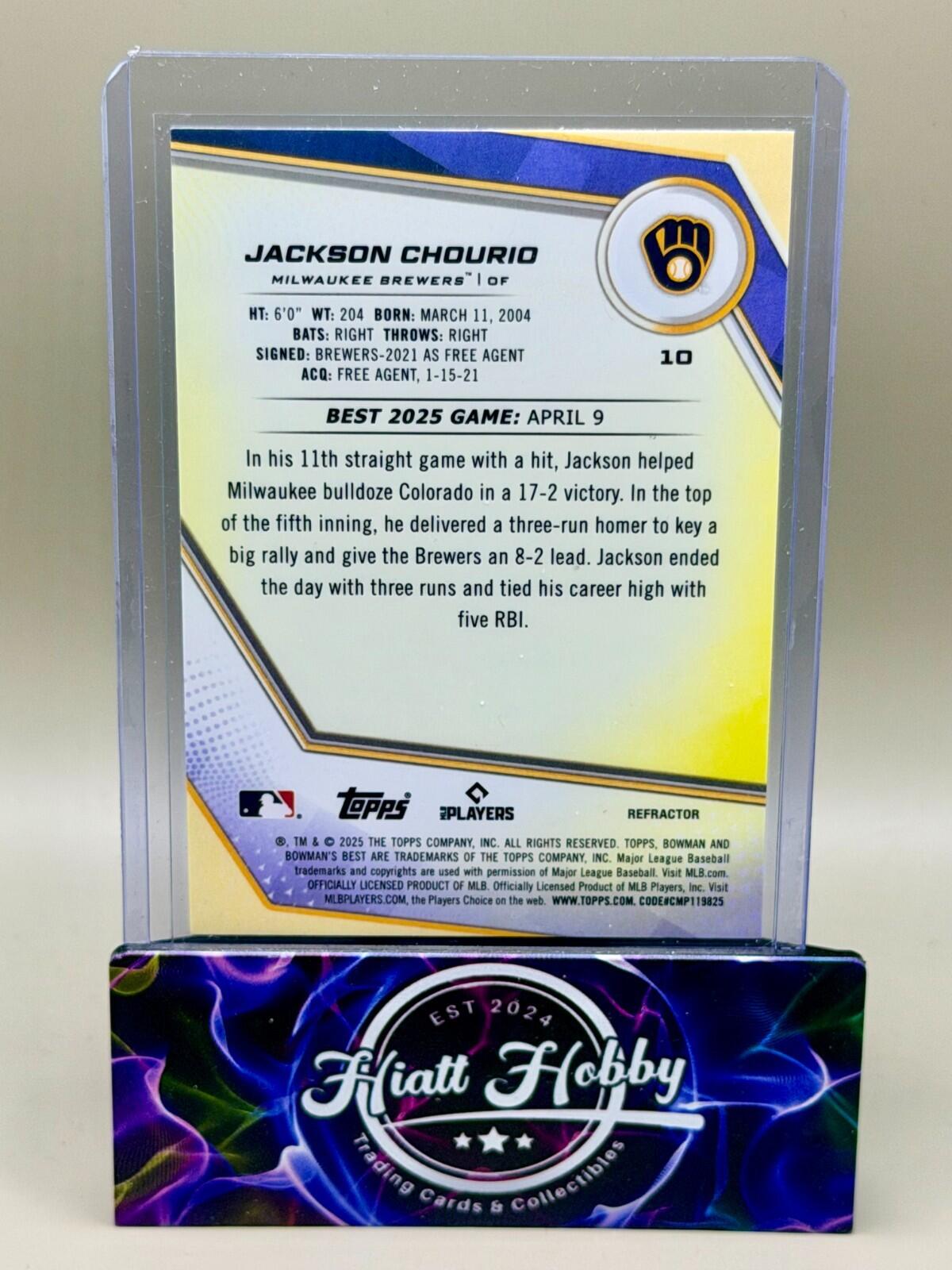 2025 Bowman's Best - Base & Refractors  - Complete your set.  RC and Superstars