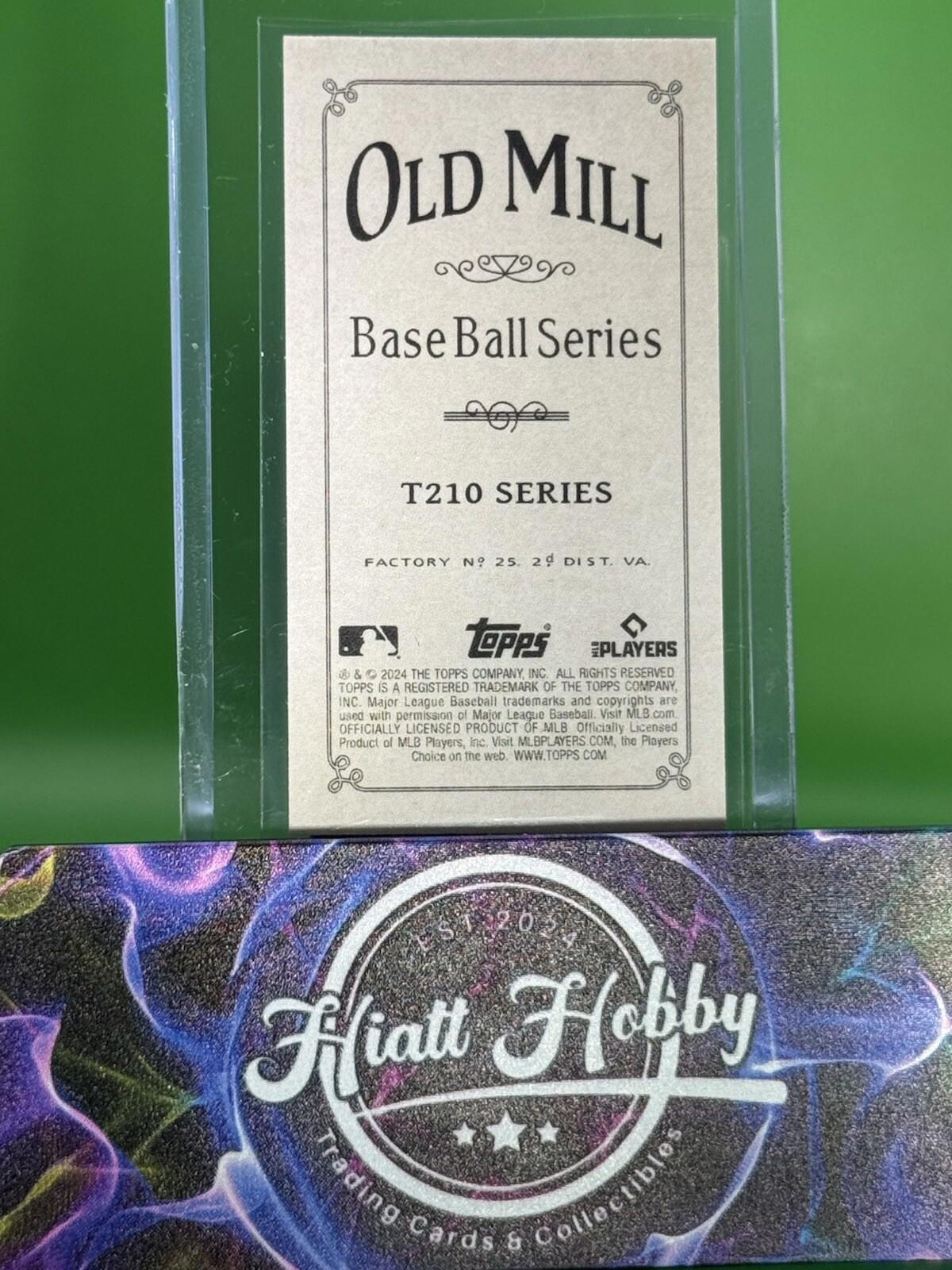 2024 Topps 206 - Old Mill Back Shota Imanaga (RC) 1910 T206 Series Insert