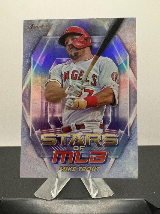 2023 Topps Series 1 - Stars of MLB #SMLB-2 Mike Trout