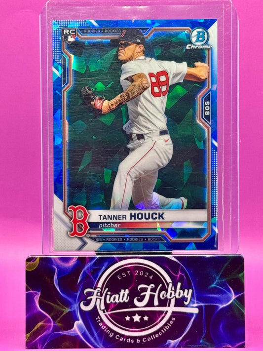 2021 Bowman Chrome Sapphire - Tanner Houck #13 (RC)