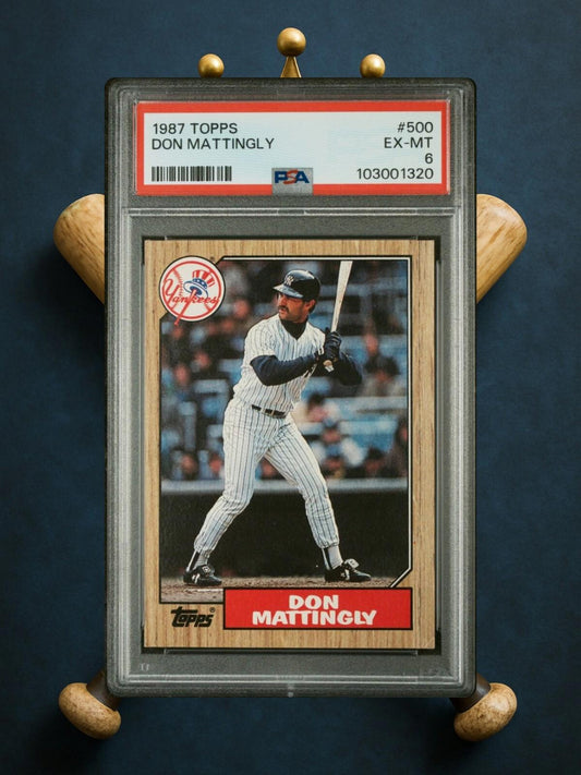 1987 Topps - Don Mattingly #500 - PSA 6
