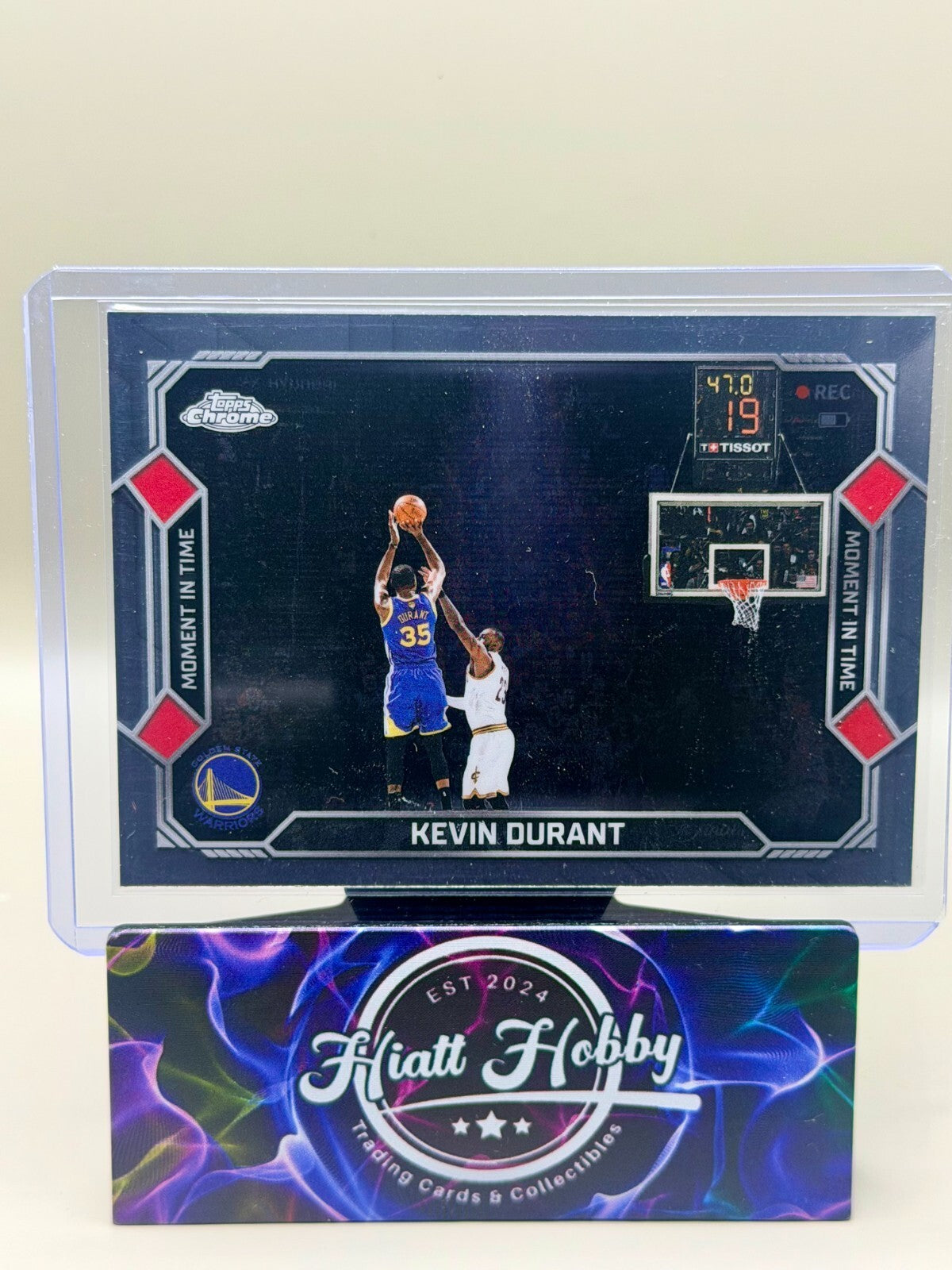 2025-26 Topps Chrome Update - #MT-12 Kevin Durant - Moment in Time