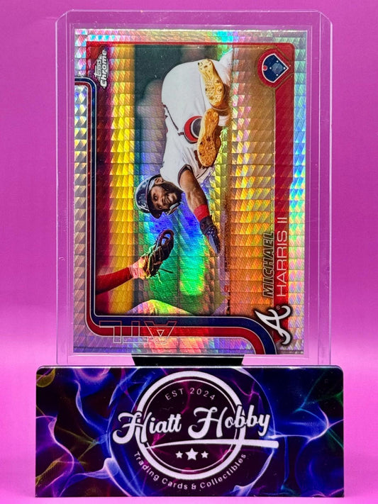 2025 Topps Chrome - Michael Harris II #230 - Prism Refractor