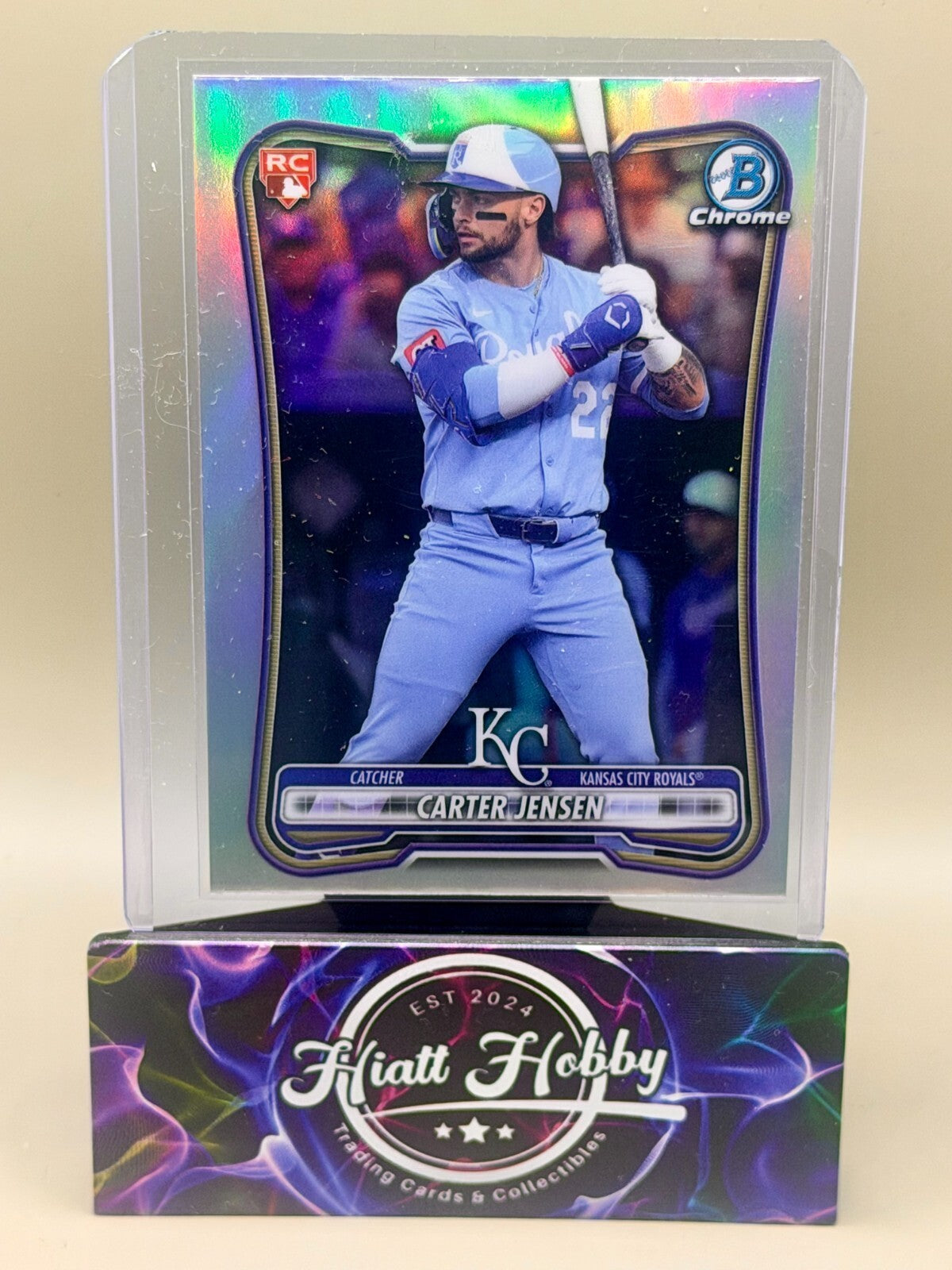 2026 Bowman Chrome - #66 Carter Jensen - Red Rookie Redemption (RC, SP)