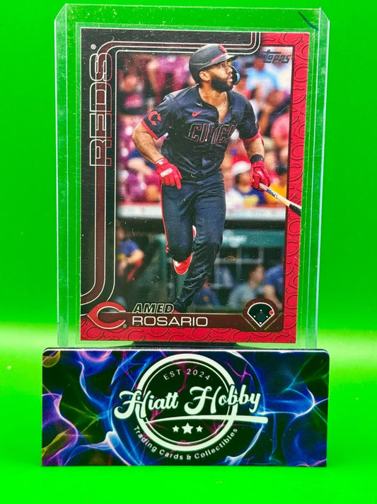 2025 Topps Series 1 Baseball - Amed Rosario #116 - Team Color Parallel