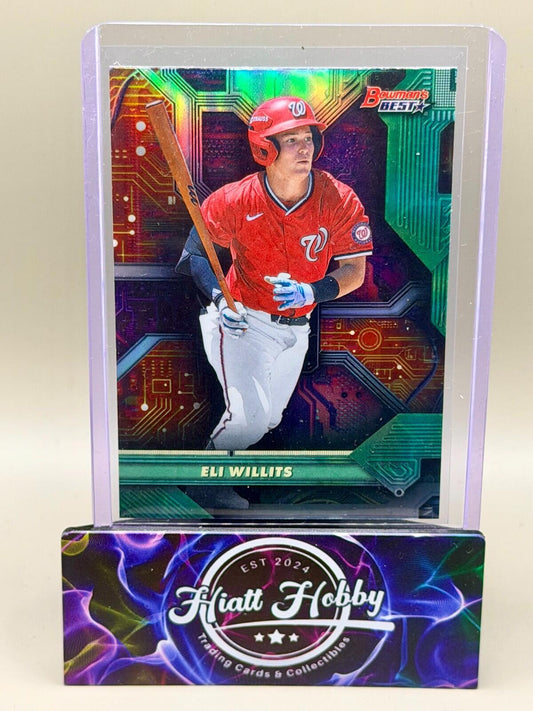 2025 Bowman's Best - #C-23 Eli Willits - Circuitry (RC)