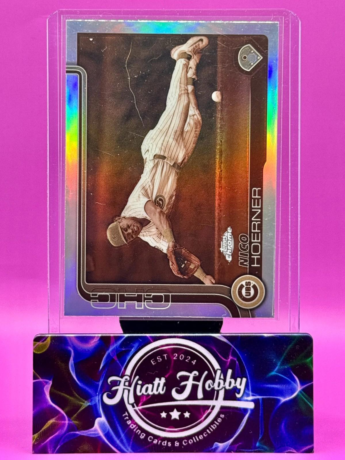 2025 Topps Chrome - Nico Hoerner #107 - Sepia Refractor