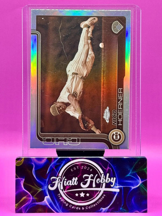 2025 Topps Chrome - Nico Hoerner #107 - Sepia Refractor