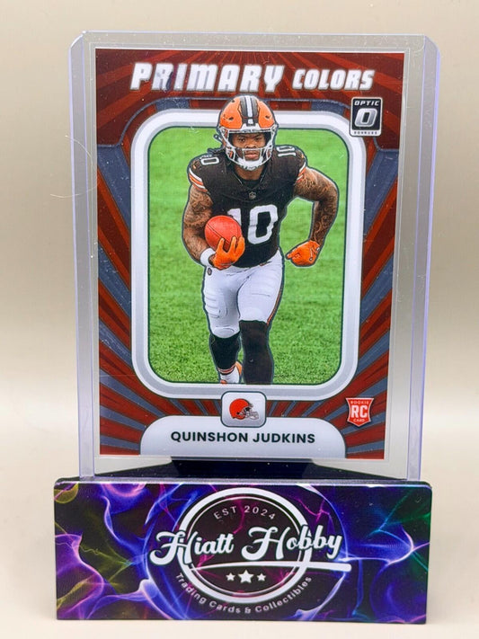 2025 Panini Donruss Optic - #17 Quinshon Judkins - Primary Colors (RC)