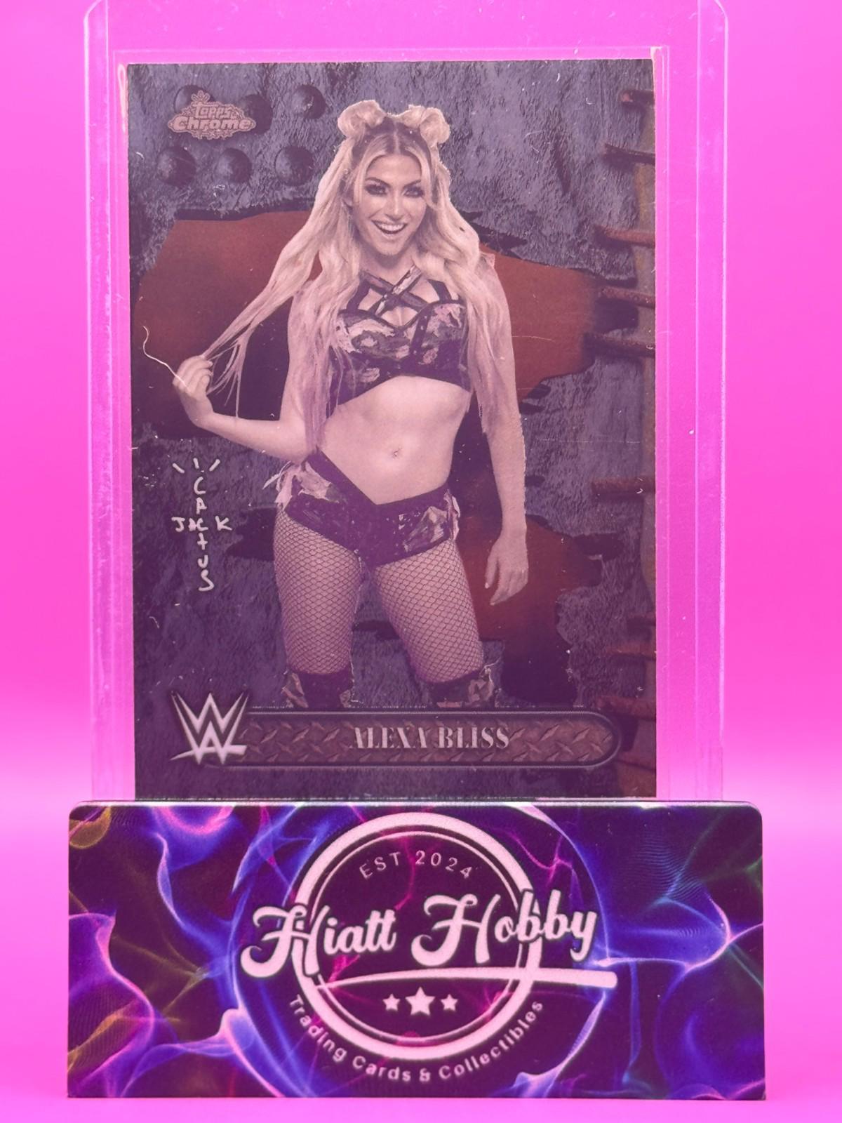 2025 Topps Chrome Cactus Jack WWE - Alexa Bliss #33