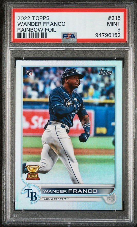 2022 Topps Wander Franco #215 PSA 9