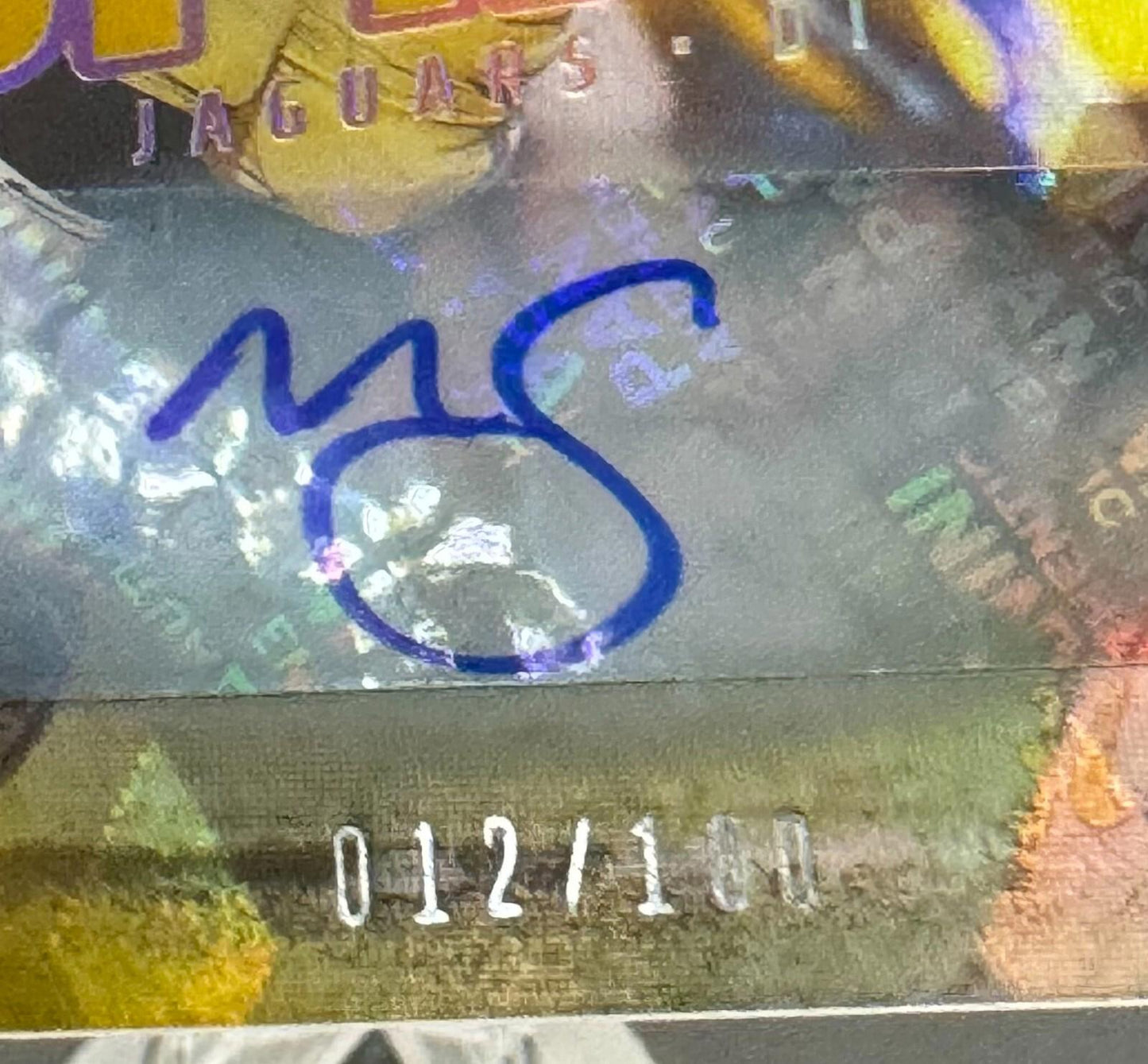 2024 Panini Luminance Maason Smith #156 - Gold Rookie Autos /100