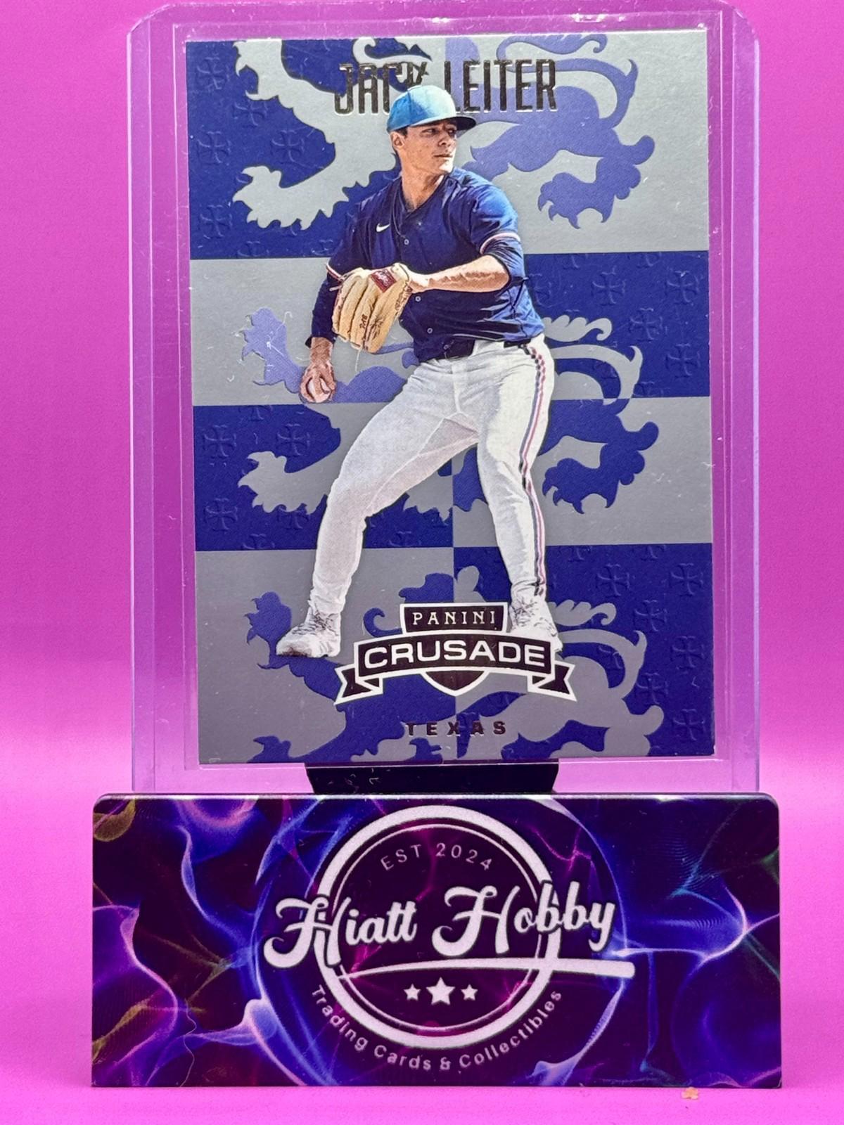 2025 Panini Crusade - Jack Leiter #57 - Silver (RC)