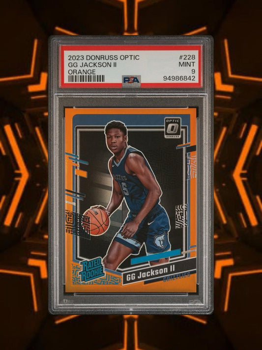 2023 Panini Donruss Optic GG Jackson II Orange /199 Psa 9 Mint #228