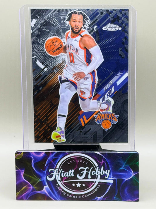 2025-26 Topps Chrome - Go Time Jalen Brunson #GT-12