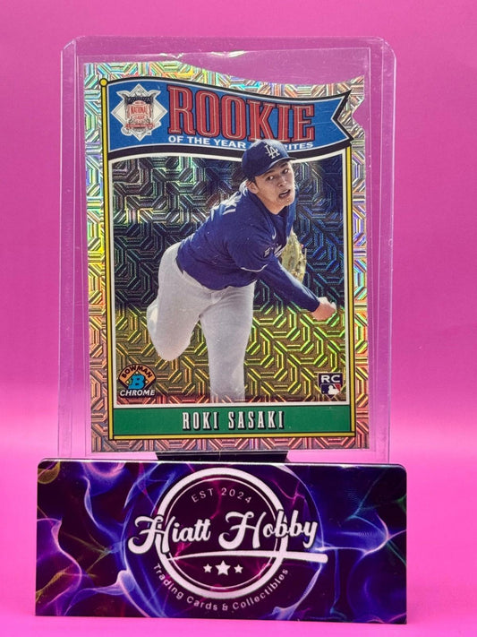 2025 Bowman Chrome - Roki Sasaki #ROY-10 - ROY Favorites - Mojo