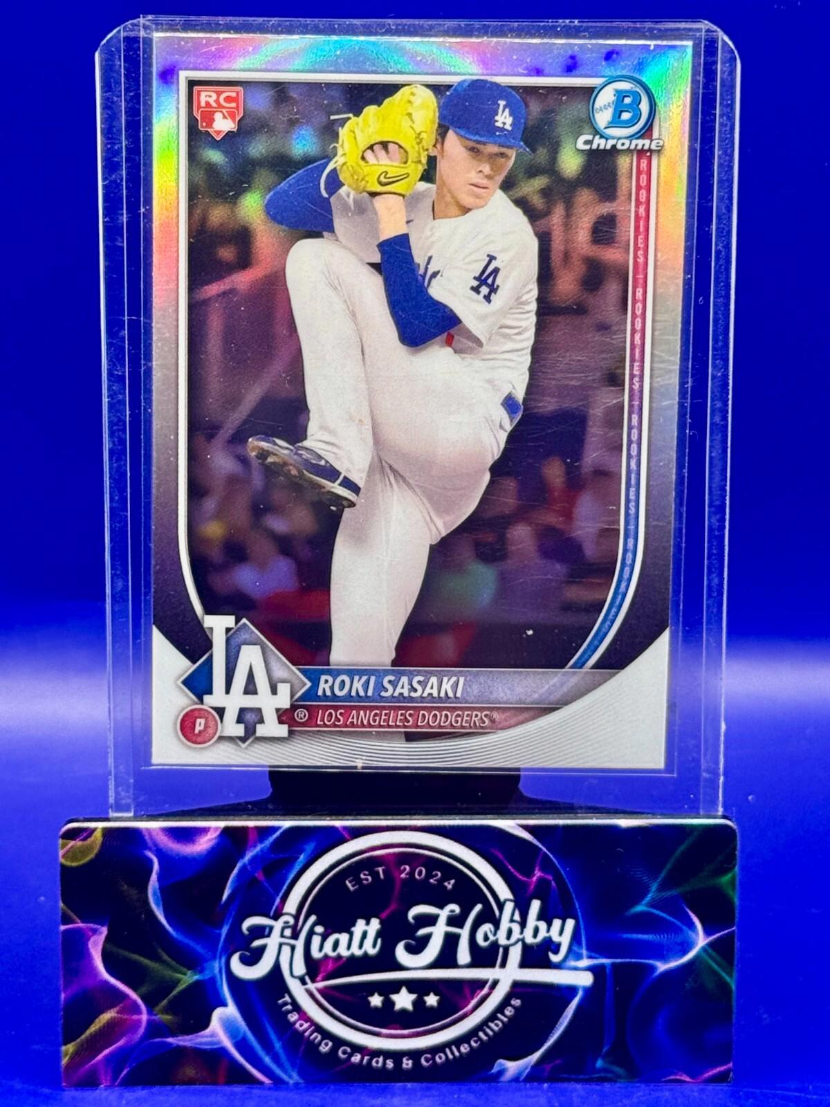 2025 Bowman Chrome - Roki Sasaki #12 - Red Rookie Redemption (RC)