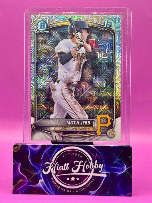 2025 Bowman Chrome - Mitch Jebb #BCP-41 - Mojo Refractor