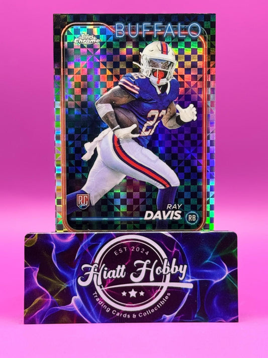 2024 Topps Chrome Football - Ray Davis #253 - X-Fractor (RC)