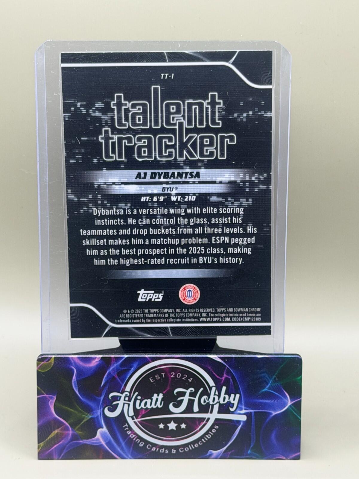 2025-26 Bowman Chrome Basketball - #TT-5 Sarah Strong - Talent Tracker