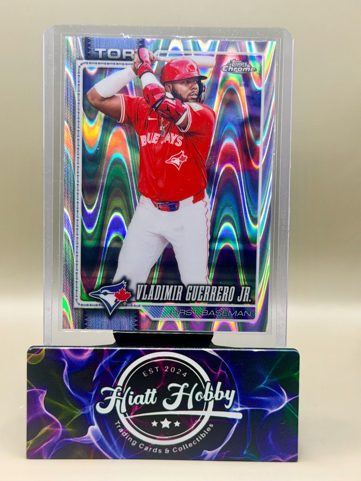 2026 Topps Chrome - #66 Vladimir Guerrero Jr - Raywave Refractor
