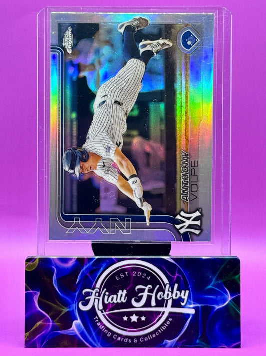 2025 Topps Chrome - Anthony Volpe #162 - Refractor