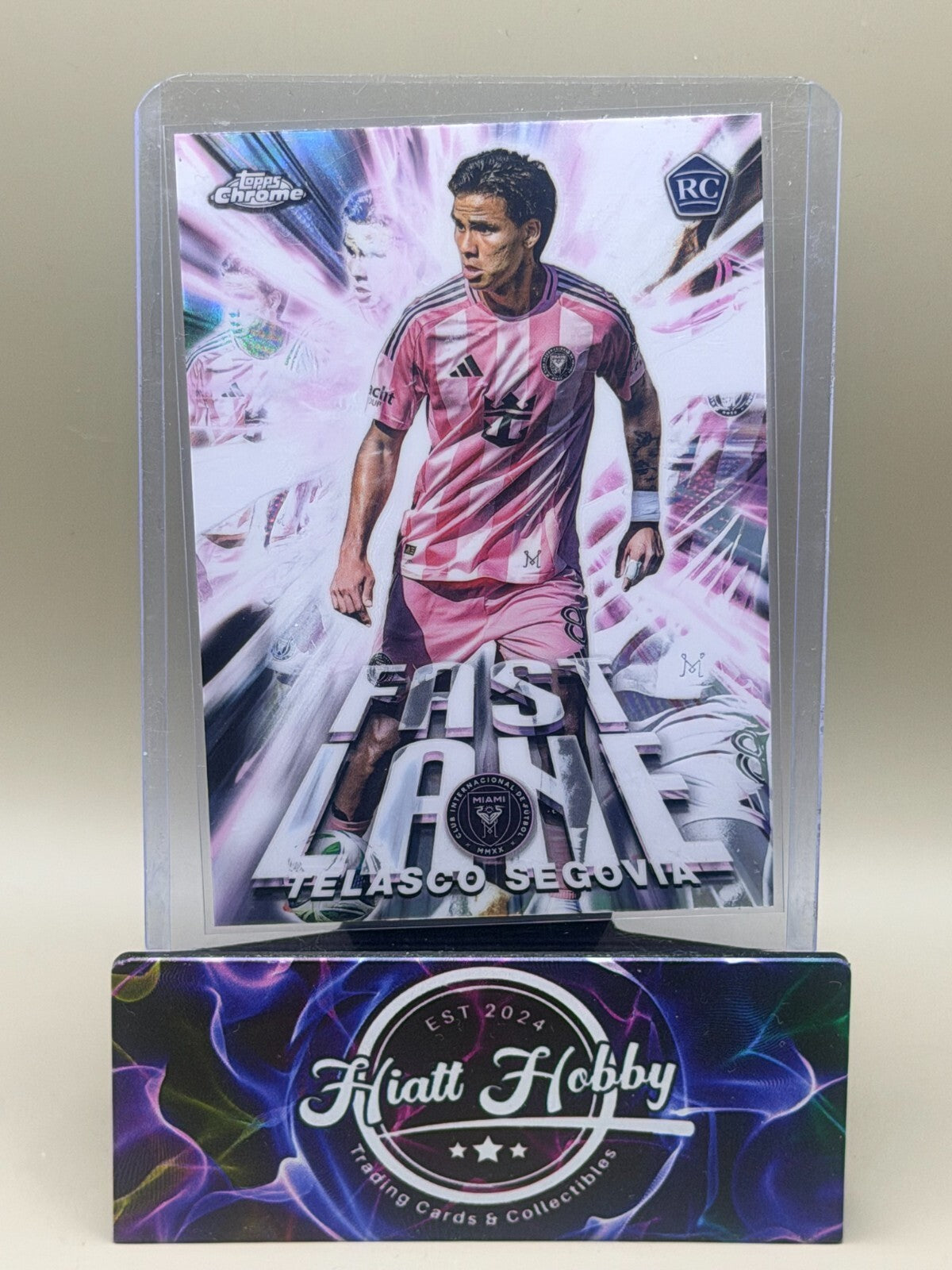 2025 Topps Chrome MLS Soccer - #FL-5 Telasco Segovia - Fast Lane (RC)