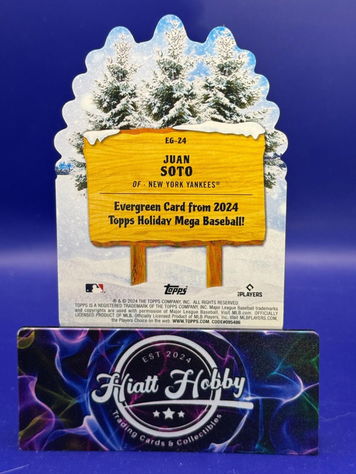 2024 Topps Holiday - Evergreen #EG-24 Juan Soto