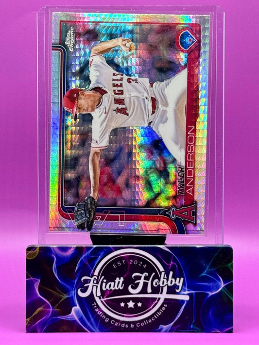 2025 Topps Chrome - Tyler Anderson #227 - Prism Refractor