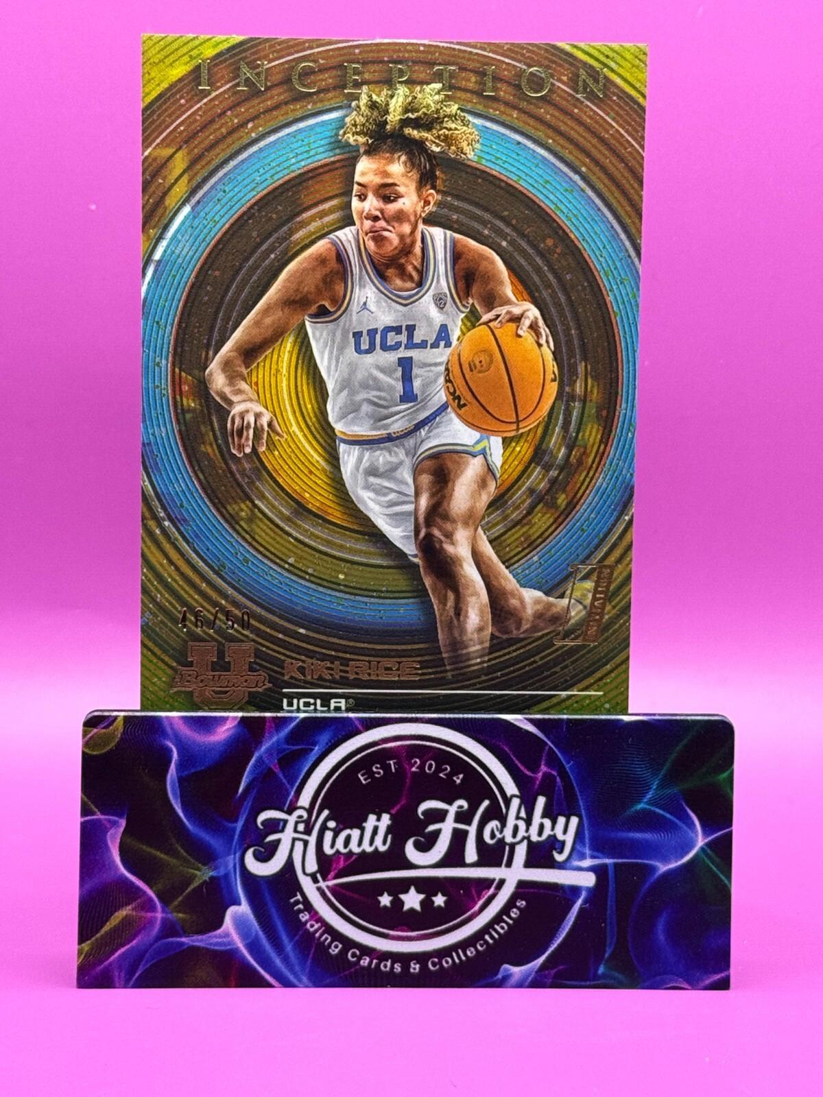 2022 Bowman University Inception - Kiki Rice #52 - Gold /50 (RC)