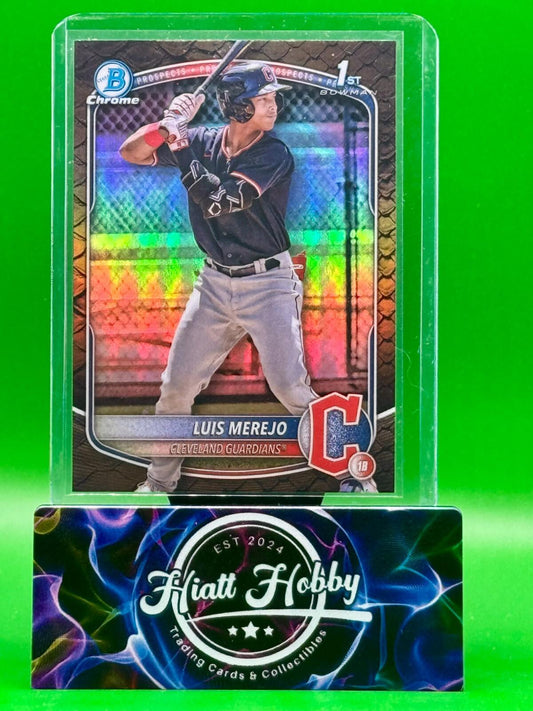 2025 Bowman Chrome - Luis Merejo #BCP-140 - Reptillian Refractor
