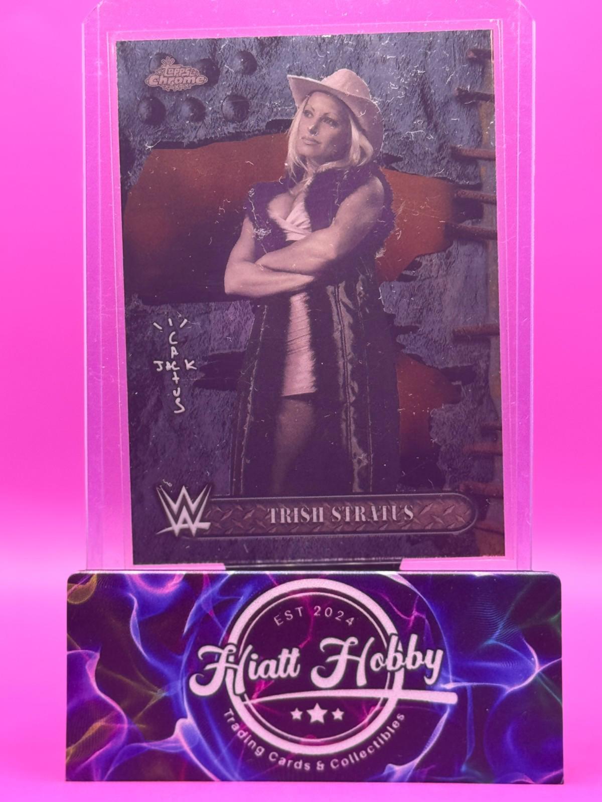 2025 Topps Chrome Cactus Jack WWE - Trish Stratus #9