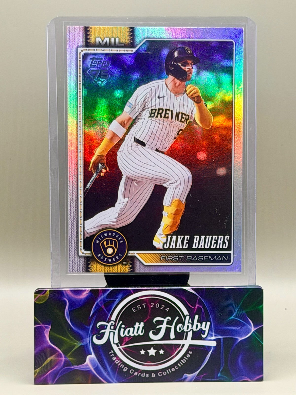 2026 Topps Series Two - #604 Jake Bauers - Rainbow Foil