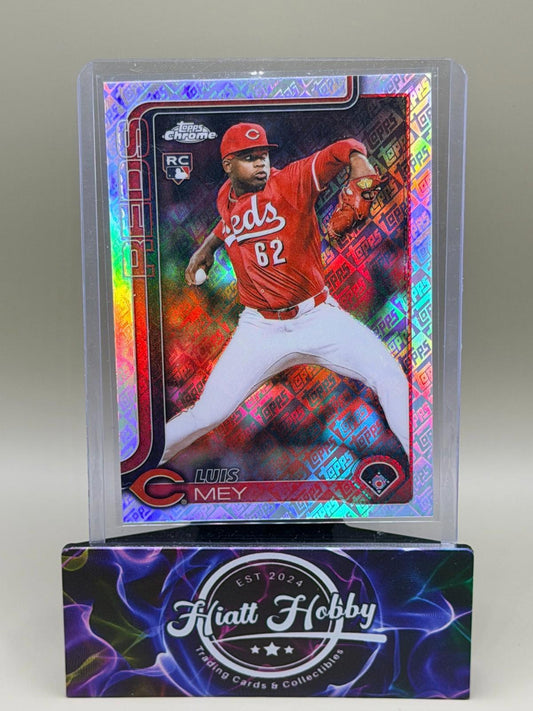 2025 Topps Chrome Update - Luis Mey #USC140 - Fanatics Logo Refractor (RC)