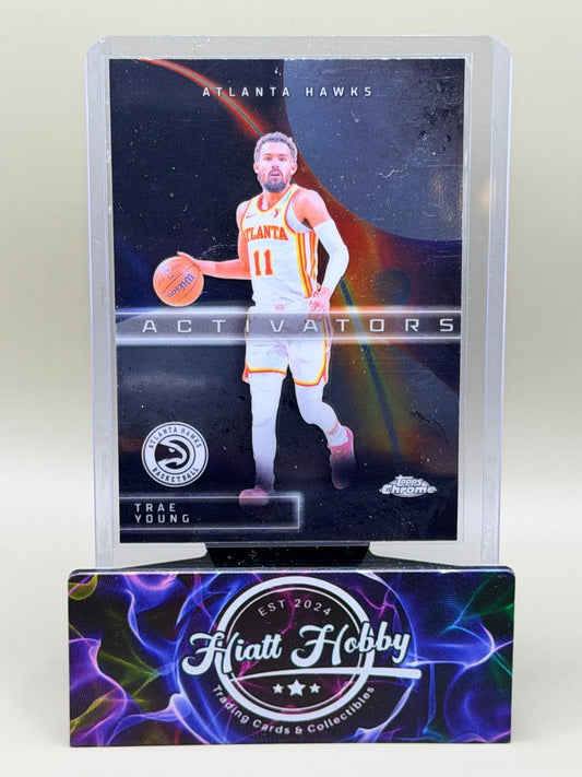 2025-26 Topps Chrome - Trae Young #AC-5 - Activators