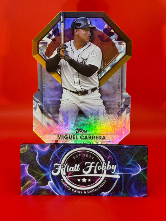 2022 Topps Series 2 - Diamond Greats Die-Cuts #DGDC-33 Miguel Cabrera