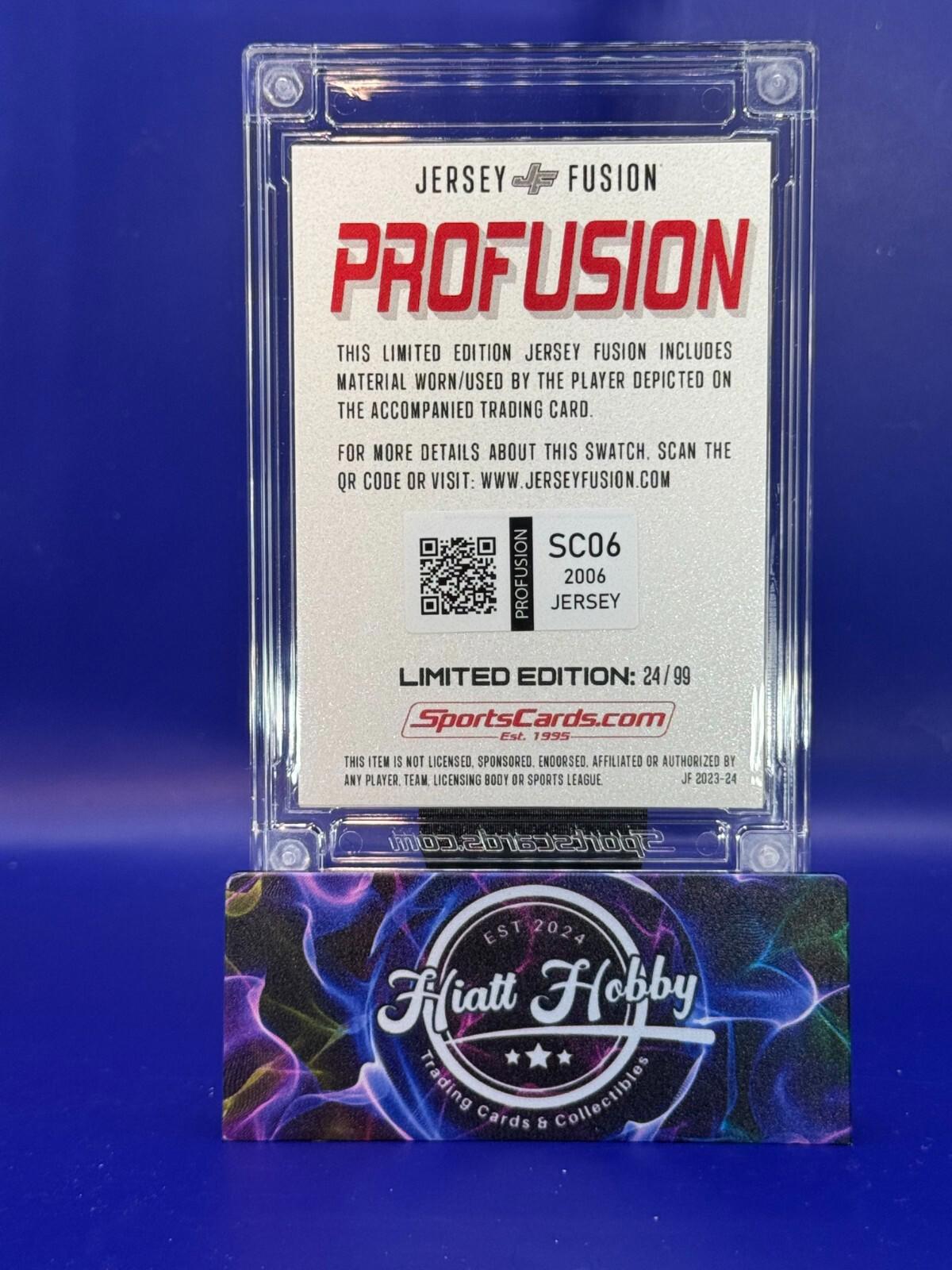 2024 JERSEY FUSION PROFUSION SEAN CASEY GAME USED WS TIGERS JERSEY SWATCH /99🔥