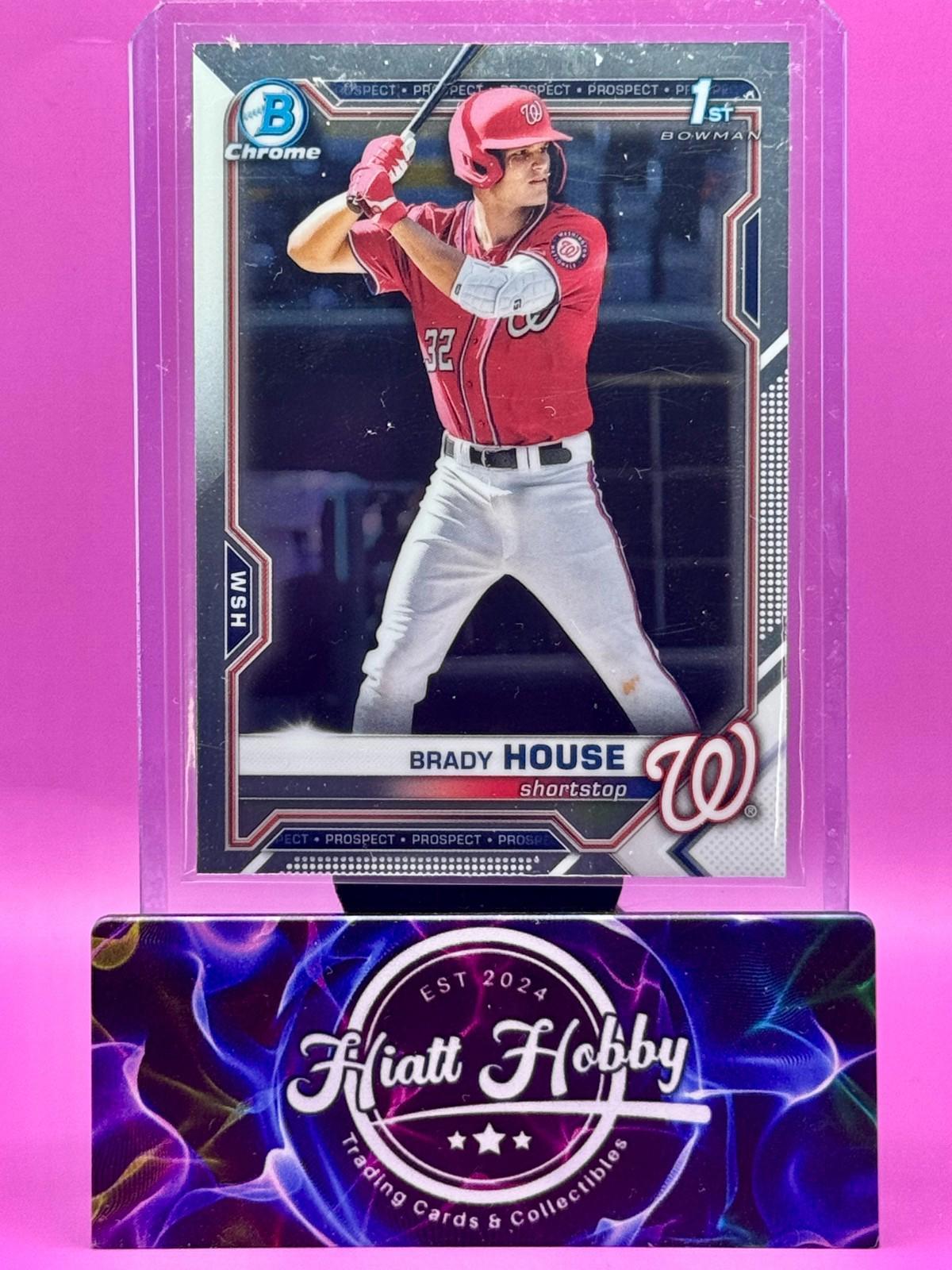 2021 Bowman Draft Chrome - Brady House #BDC-186  (RC)